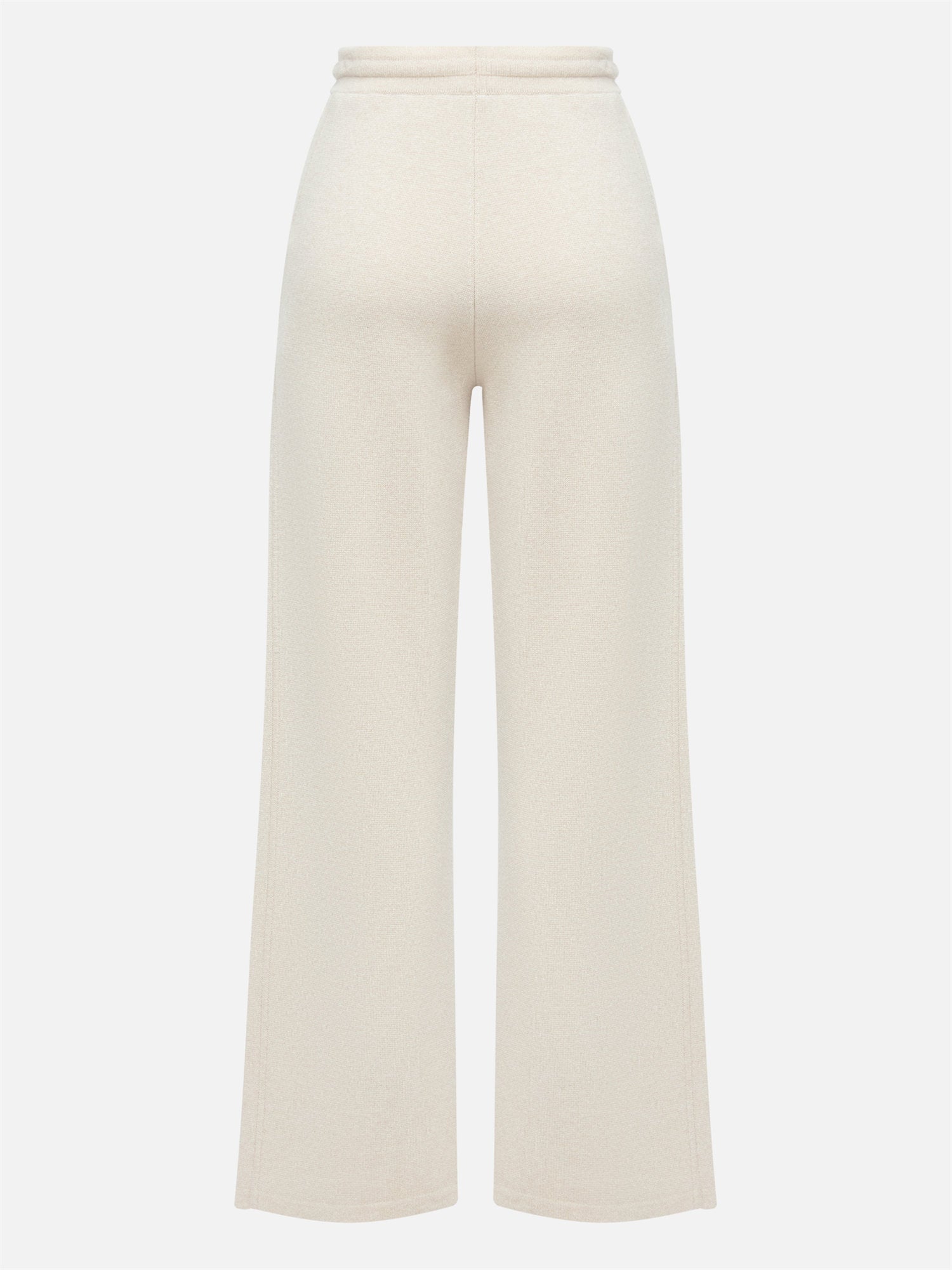Cashmere Wide-Leg Pant | Beige