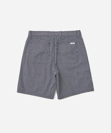 Ocean | Striped Cotton Twill Carpenter Short