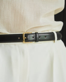 No. 4 Belt | Black/Gold