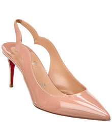 Christian Louboutin | Womens | Hot Chick Sling 70 Patent Slingback Pump | Black