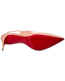 Christian Louboutin | Womens | Hot Chick Sling 70 Patent Slingback Pump | Black