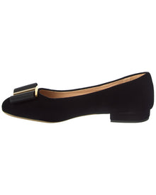 Tom Ford | Womens | Velvet Ballerina Flat | Black
