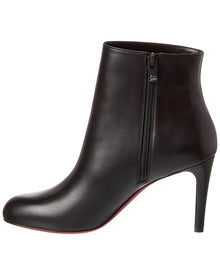 Christian Louboutin | Womens | Pumppie 85 Leather Bootie | Black