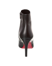 Christian Louboutin | Womens | Pumppie 85 Leather Bootie | Black