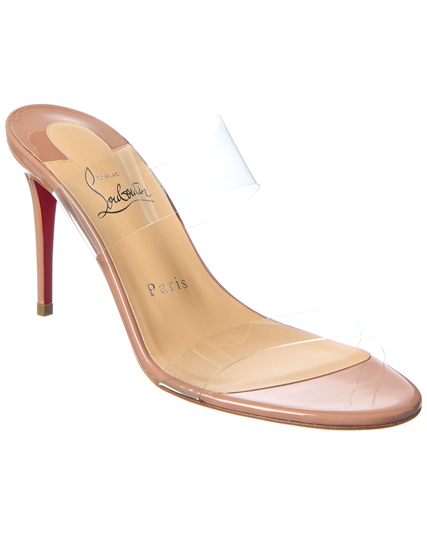 Christian Louboutin | Womens | Just Nothing 85 Patent Sandal | Pink