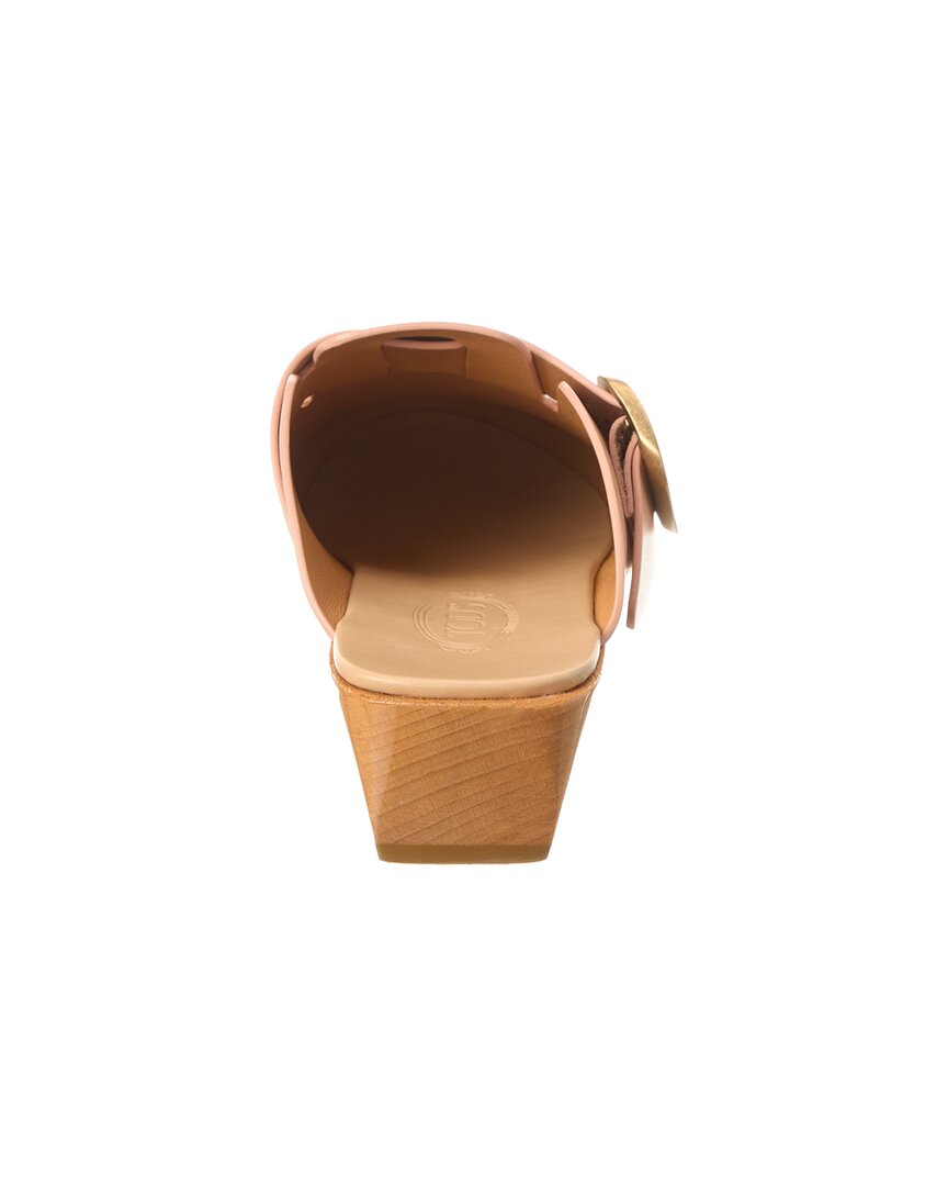 TOD's | Womens | Leather Mule | Black