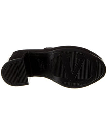 Valentino | Womens | VLogo 80 Rubber Platform Sandal | Black