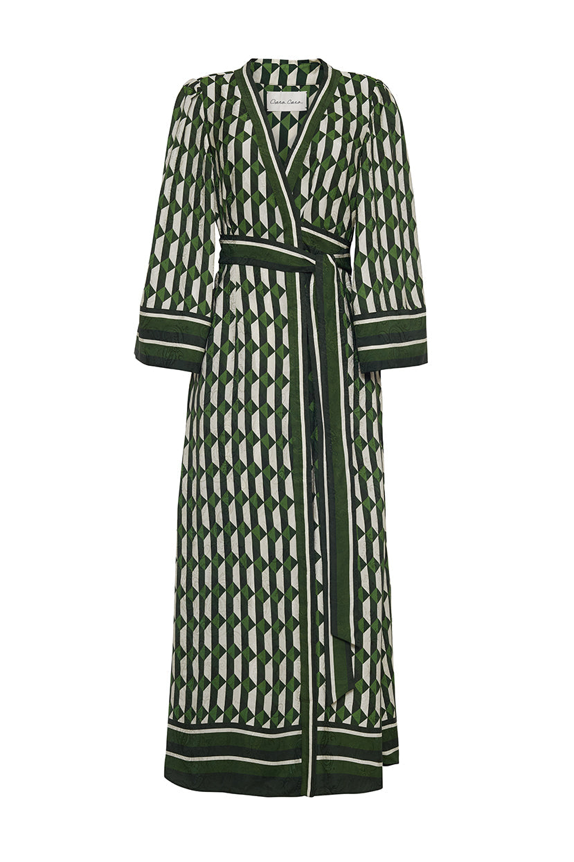 Woodford Dress | Le Tile Green
