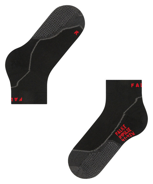 Mens | Impulse Air Socks M | Black