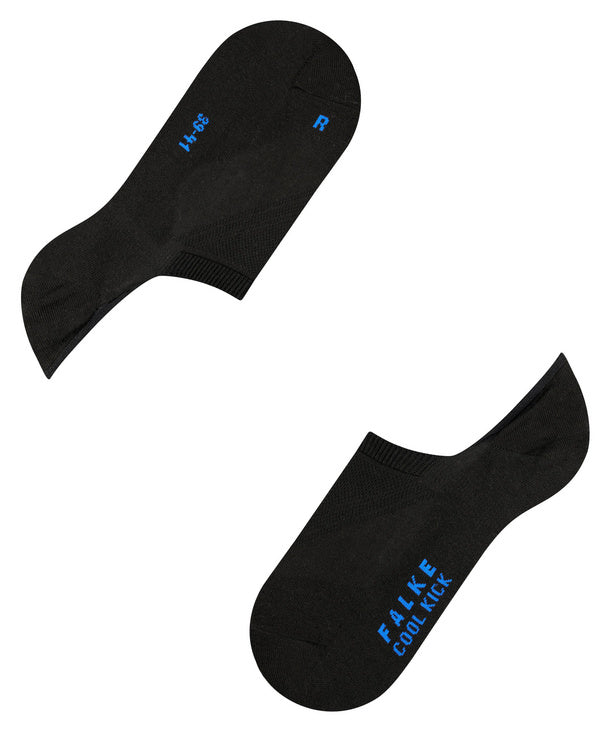 Womens | Cool Kick Invisible Socks | Black