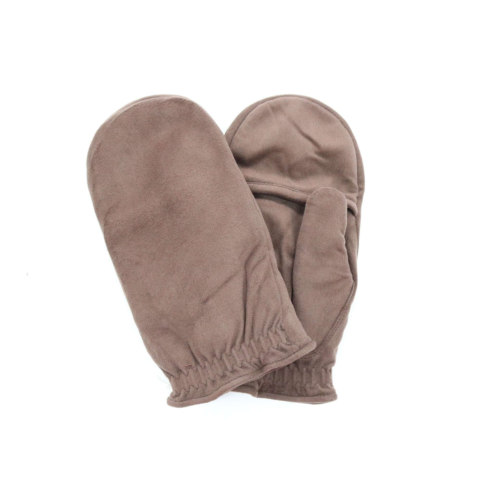 Womens | Flip Top Mitten Gloves | Brown