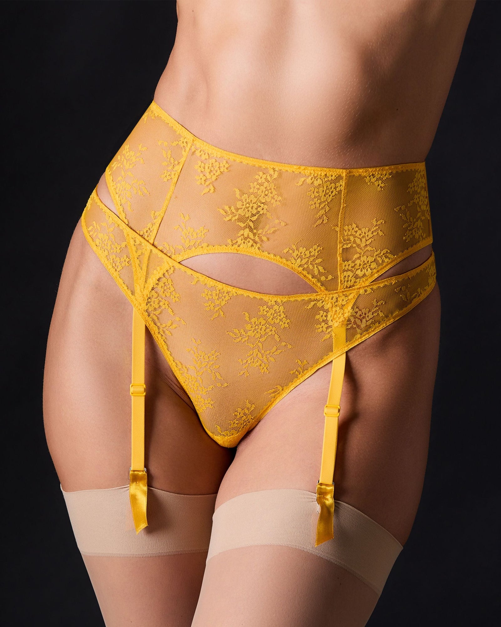 Romy Suspender Belt | Soleil