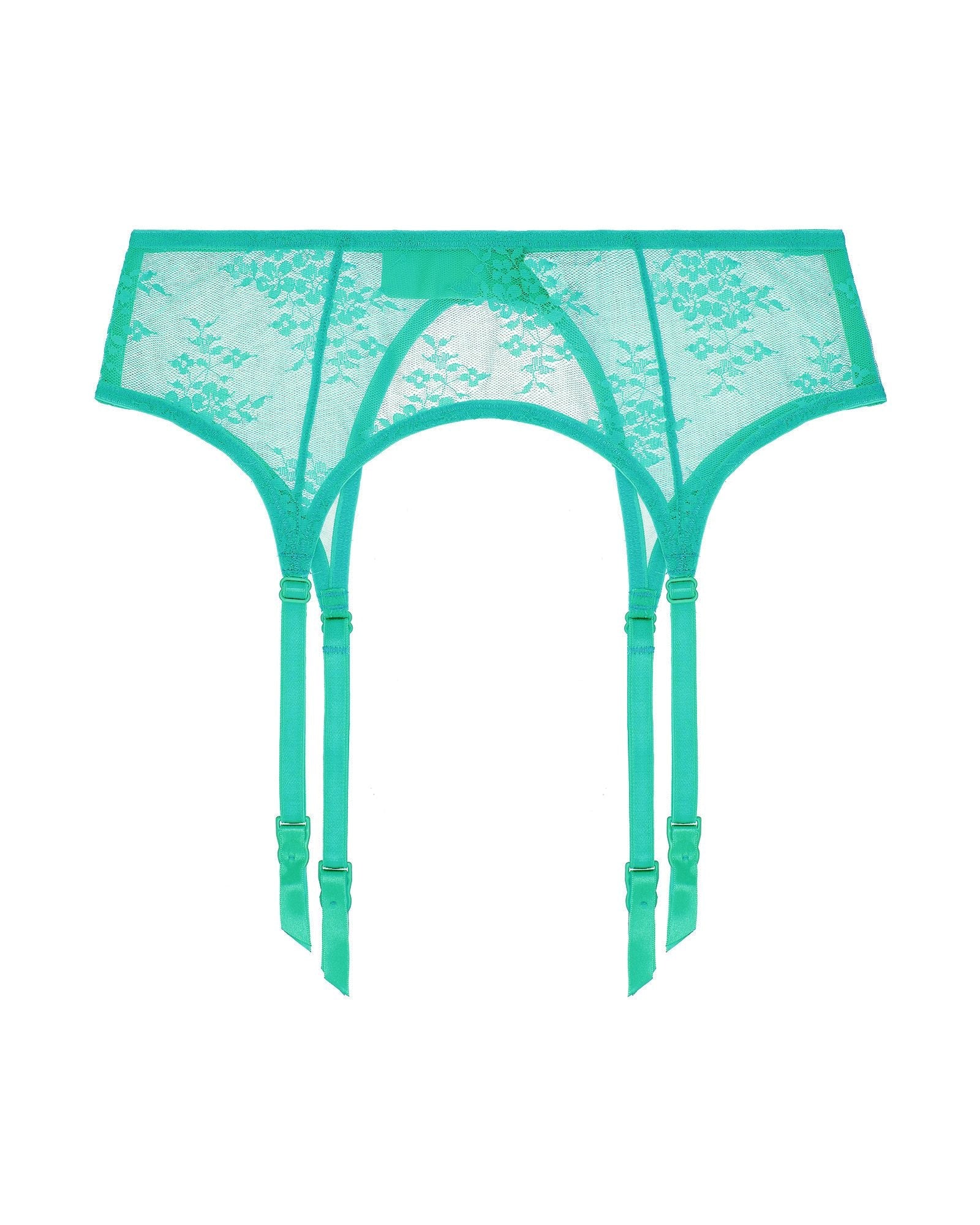 Romy Suspender Belt | Vert