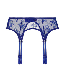 Romy Suspender Belt | Violet