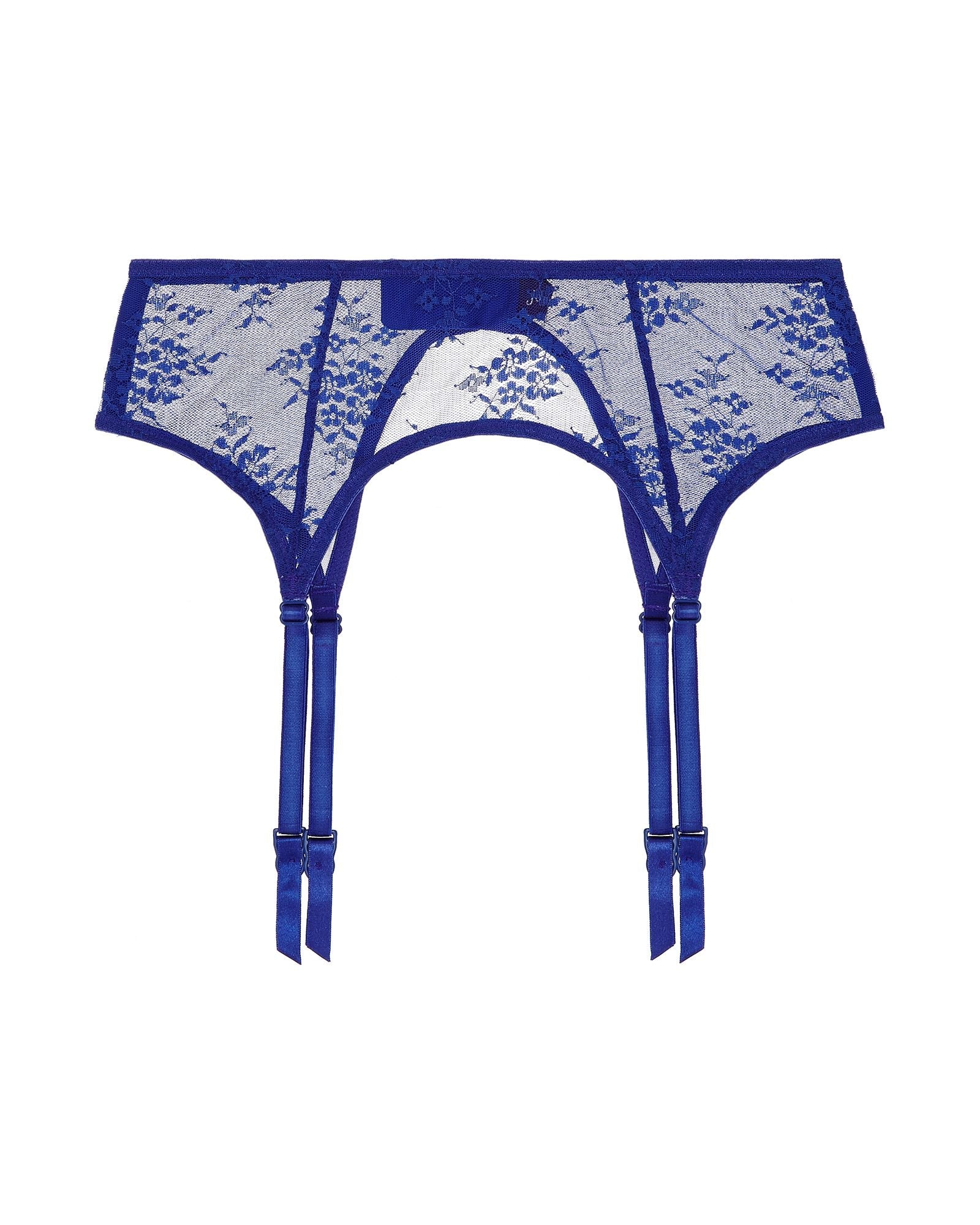 Romy Suspender Belt | Violet