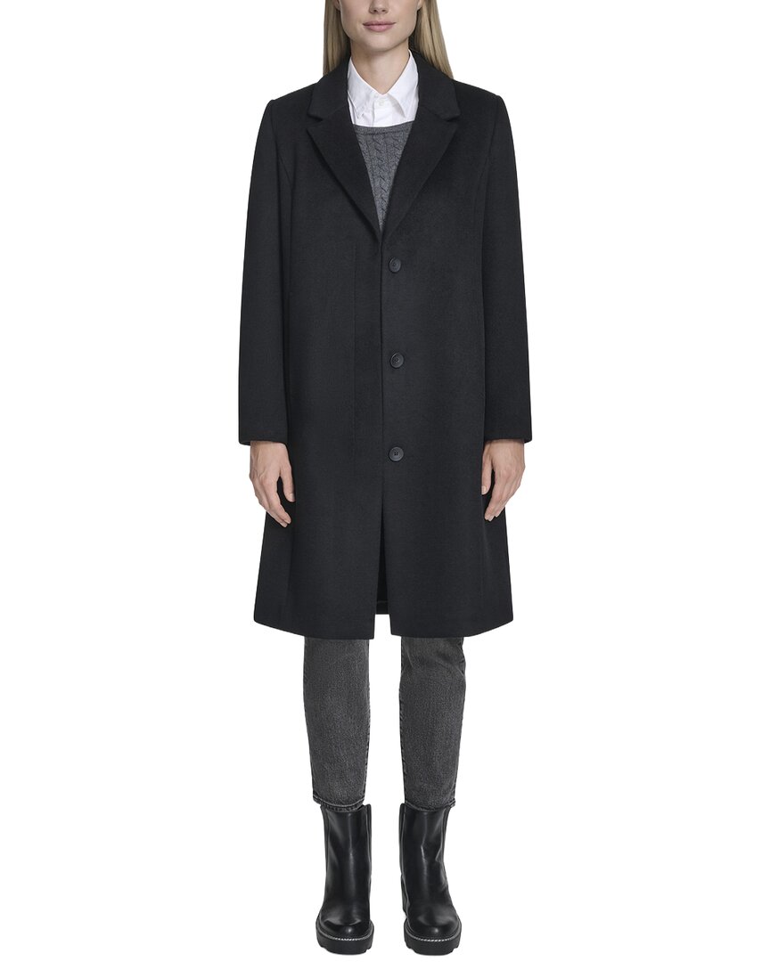 Cole Haan | Womens | Wool-Blend Short Jacket | Black