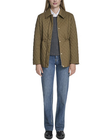 Cole Haan | Womens | Quilt Short Jacket | Green