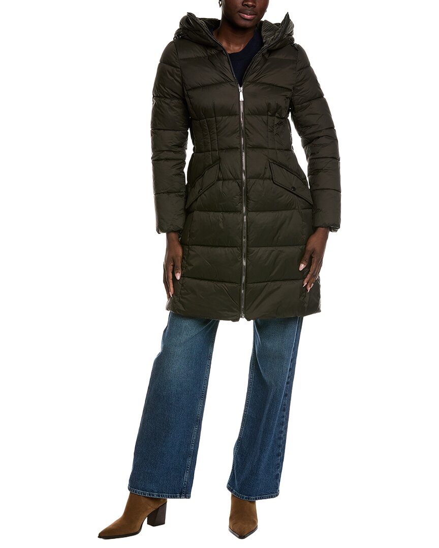 Laundry by Shelli Segal | Womens | Smooth Nylon Zip Front Jacket | Green
