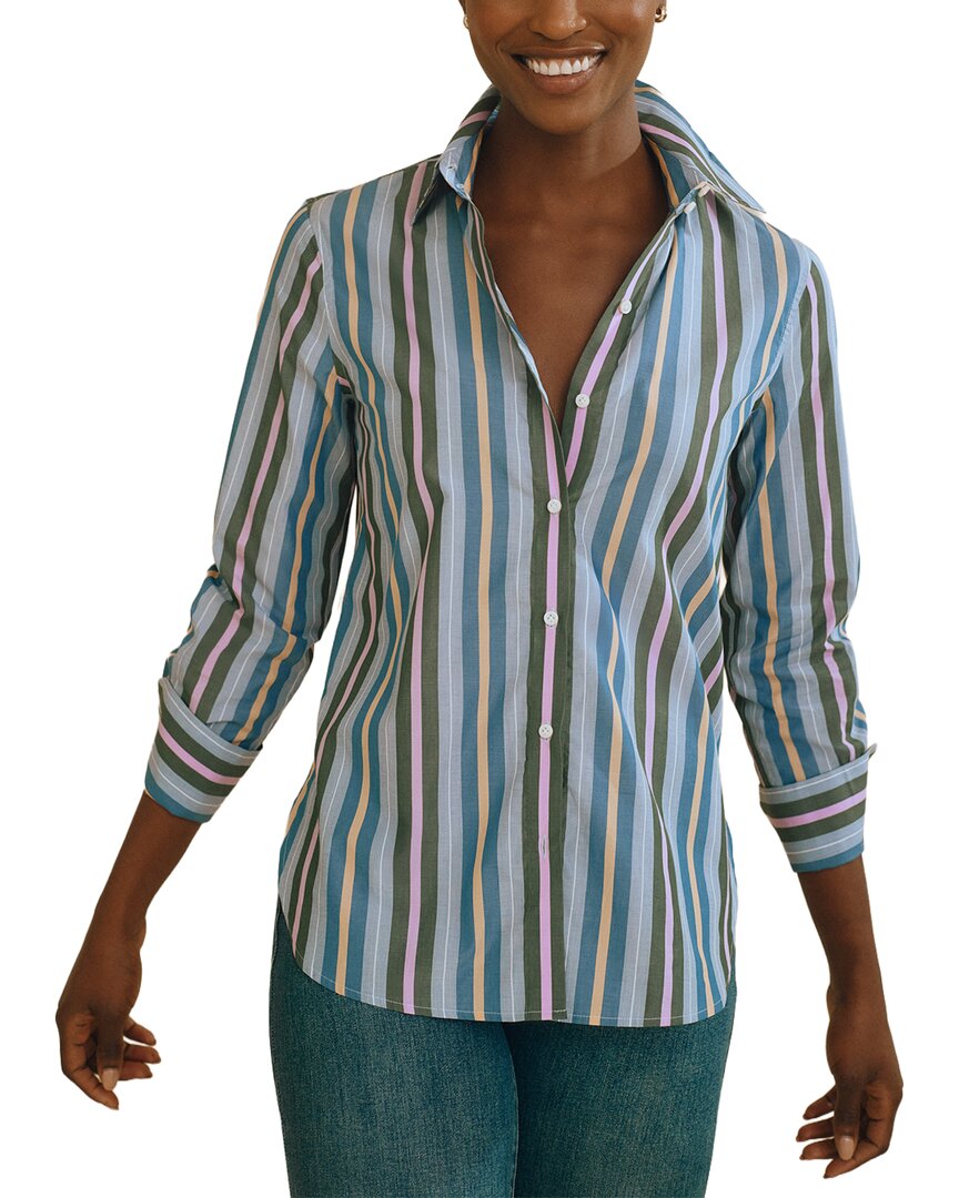 J.McLaughlin | Womens | Sloane Blouse | Grey Multi