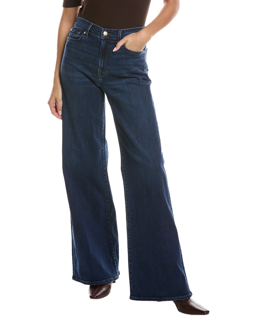 7 For All Mankind | Womens | Lotta Greencastle Wide Leg Jean | Green