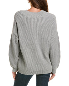 525 America | Womens | Brooklyn Relaxed Pocket Cardigan | Grey