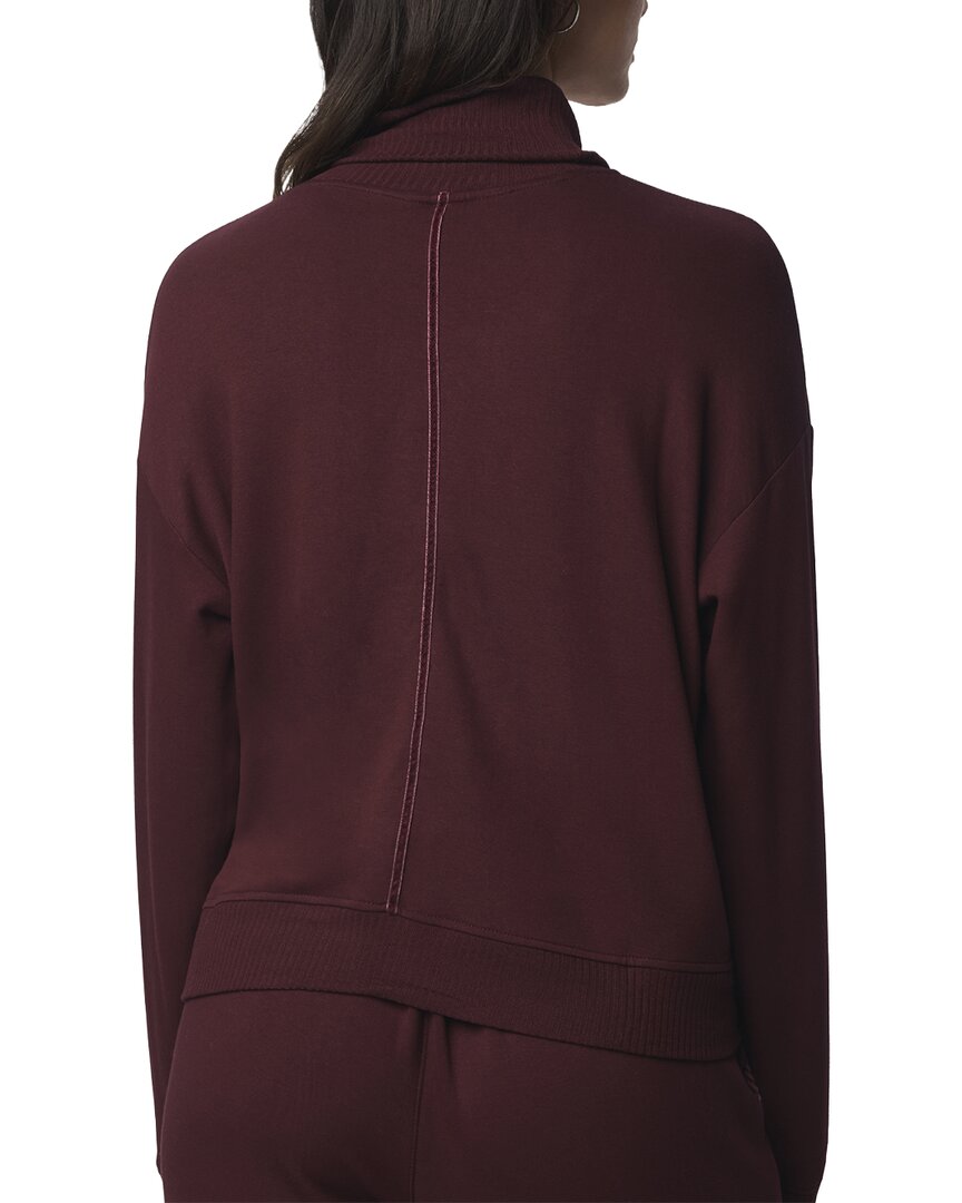 Splendid | Womens | Supersoft Trim Turtleneck Top | Pink