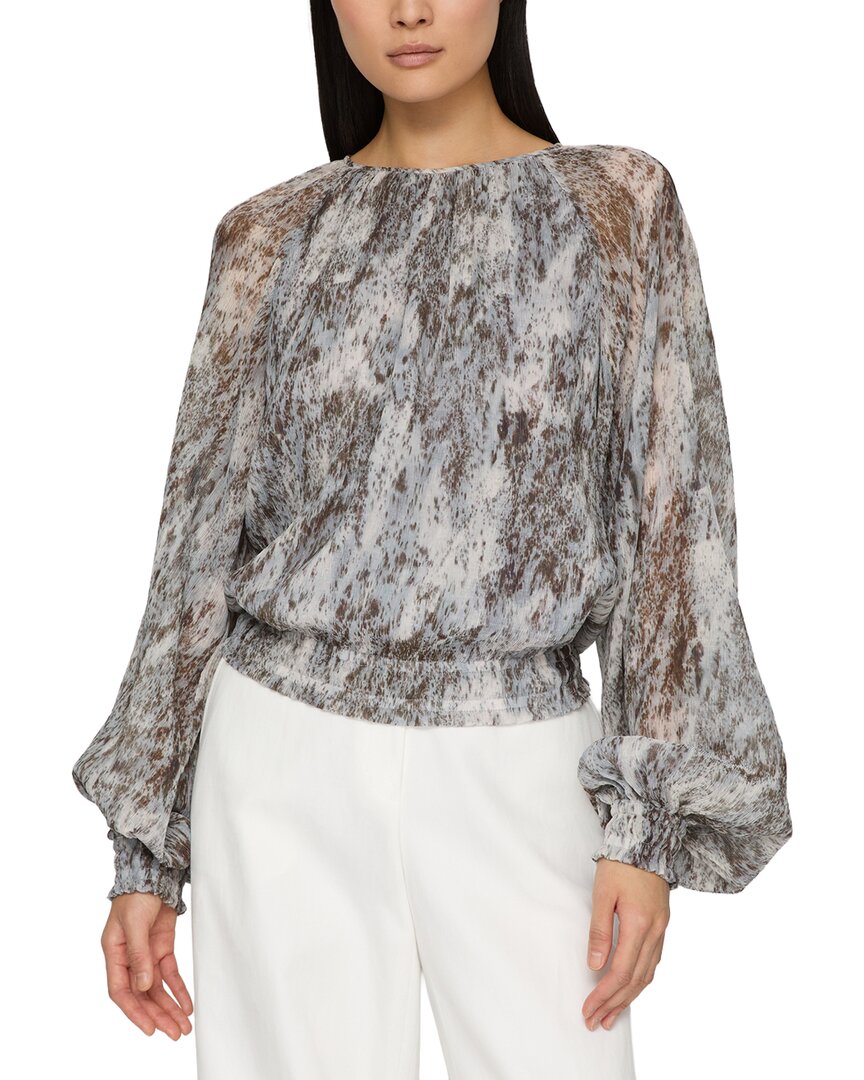 Lafayette 148 New York | Womens | Gathered Detail Blouse | White