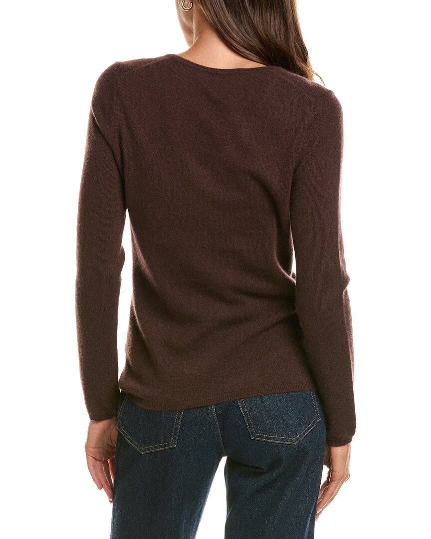 InCashmere | Womens | Basic V-Neck 100% Cashmere Sweater | Toffee