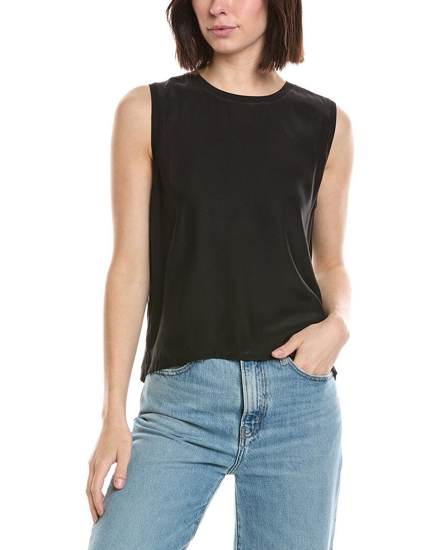 ATM Anthony Thomas Melillo | Womens | Silk Muscle T-Shirt | Black