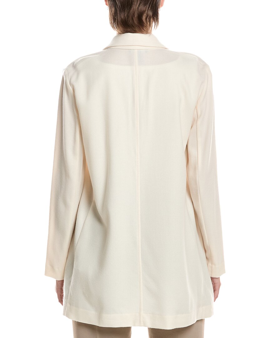 EILEEN FISHER | Womens | Long Blazer | White