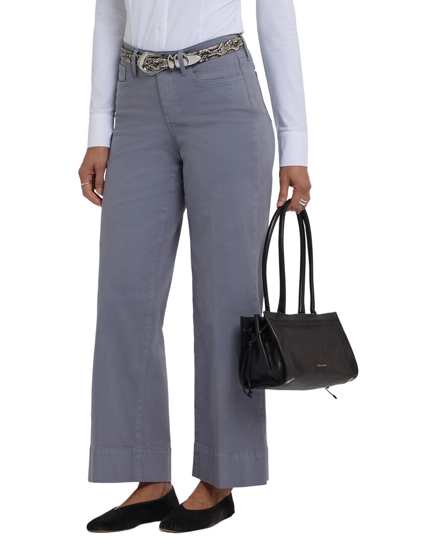 NYDJ | Womens | Teresa Shadow Blue Wide Leg Jean | Blue