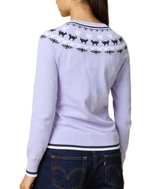 Rowing Blazers | Womens | Halloween Fairisle Sweater | Purple