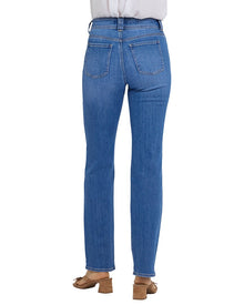 NYDJ | Womens | Marilyn Blue Paradise Straight Leg Jean | Blue
