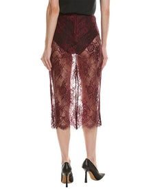 L'AGENCE | Womens | Makena Skirt | Red