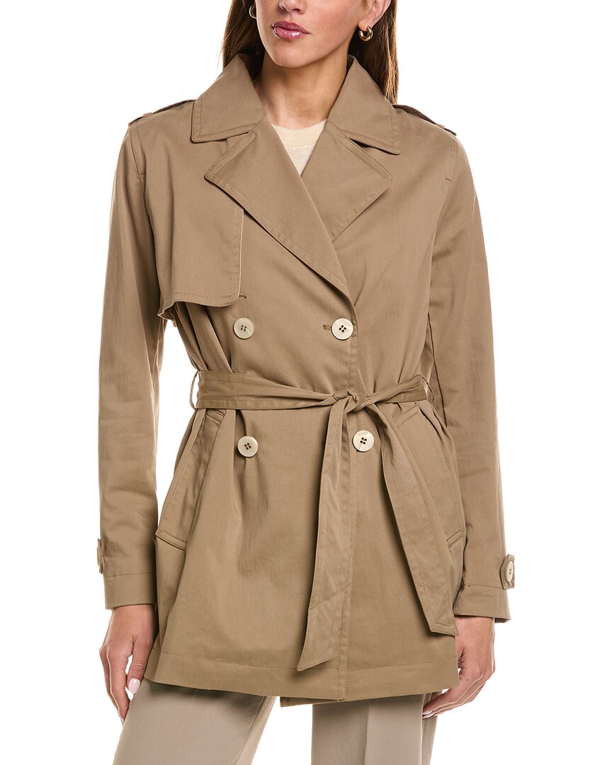 FLEURETTE | Womens | Trench Coat | Brown