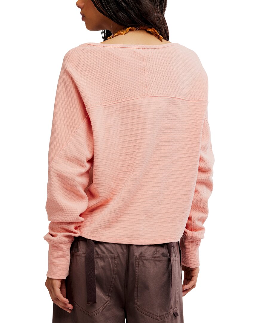 Free People | Womens | Jess Long Top | Red
