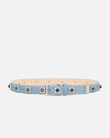 No. 2 Belt | Sky Blue/Silver