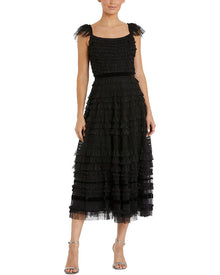 Mac Duggal | Womens | Midi Dress | Black