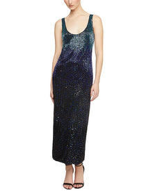 Halston | Womens | Anastasia Midi Dress | Black