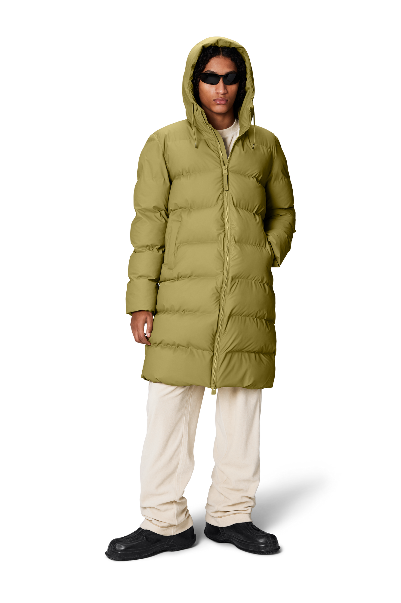 Unisex | Alta Longer Puffer Jacket W3T4 | Khaki