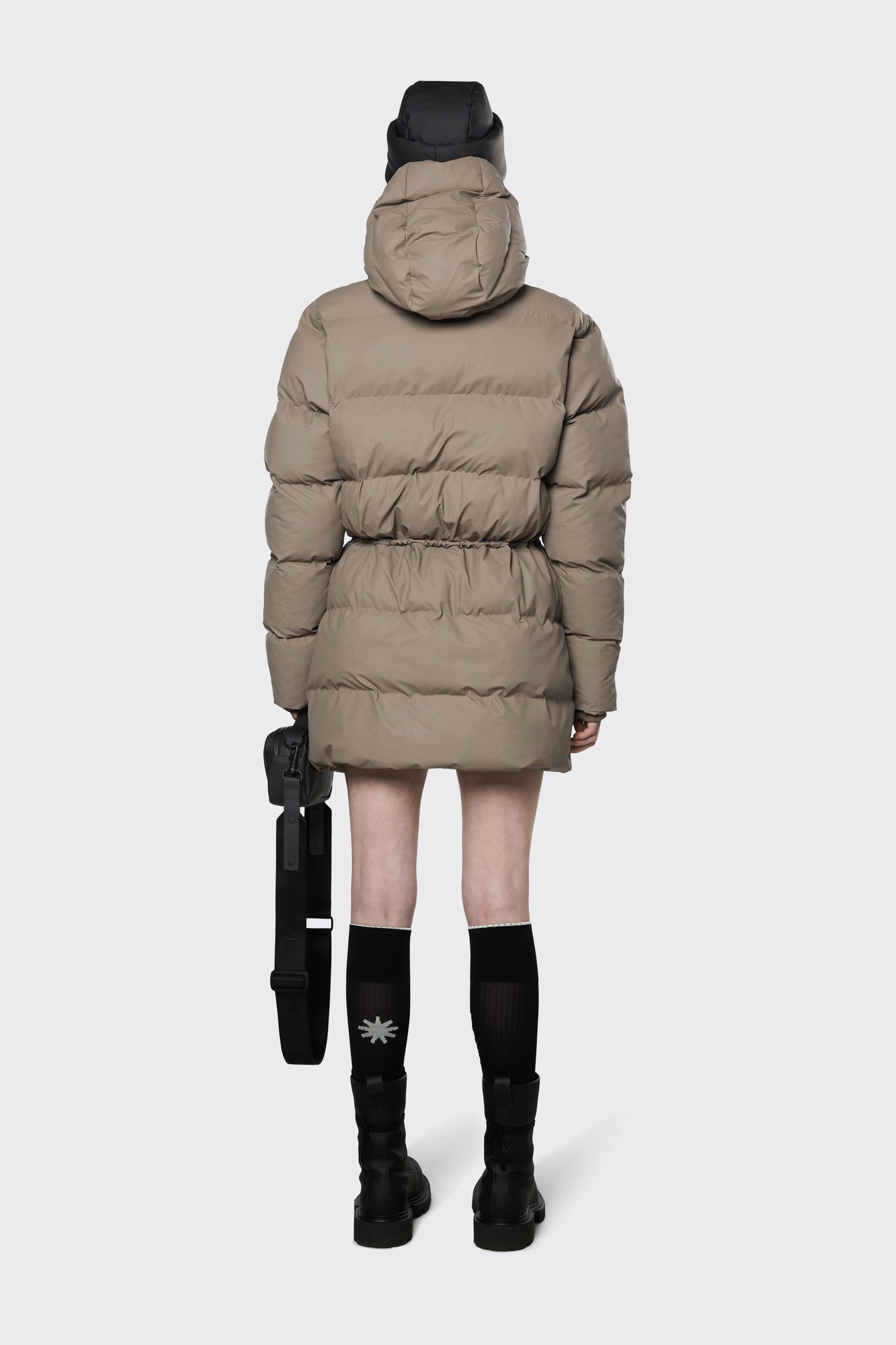 Unisex | Puffer W Jacket | Taupe