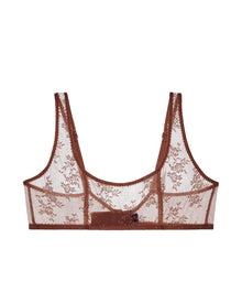 Romy Scoop Bralette | Pecan