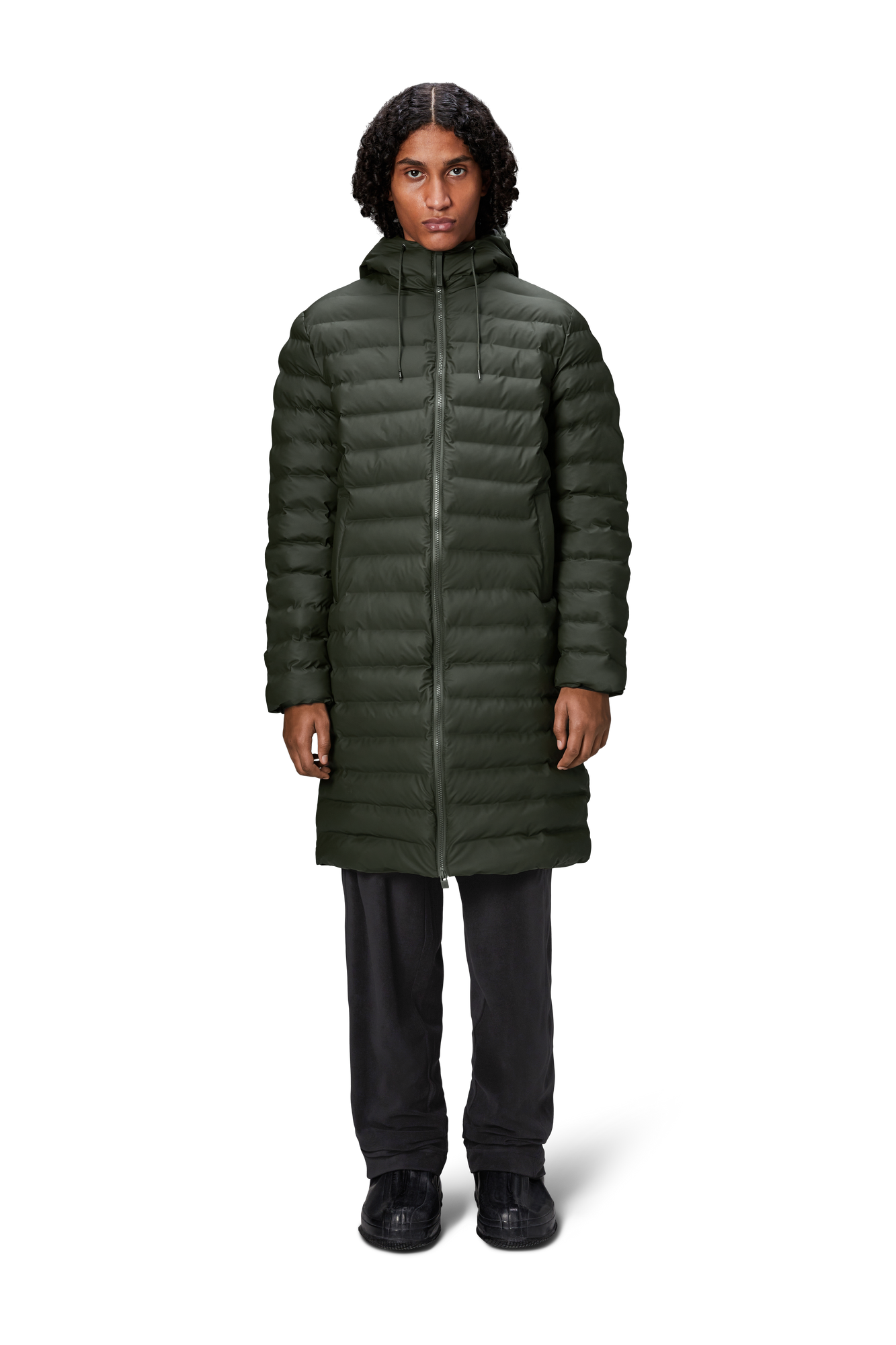 Unisex | Lohja Longer Puffer Jacket W3T3 | Green