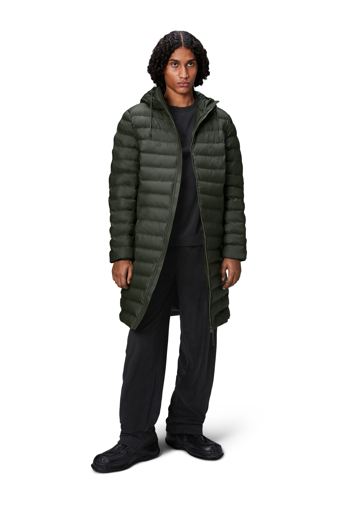 Unisex | Lohja Longer Puffer Jacket W3T3 | Green
