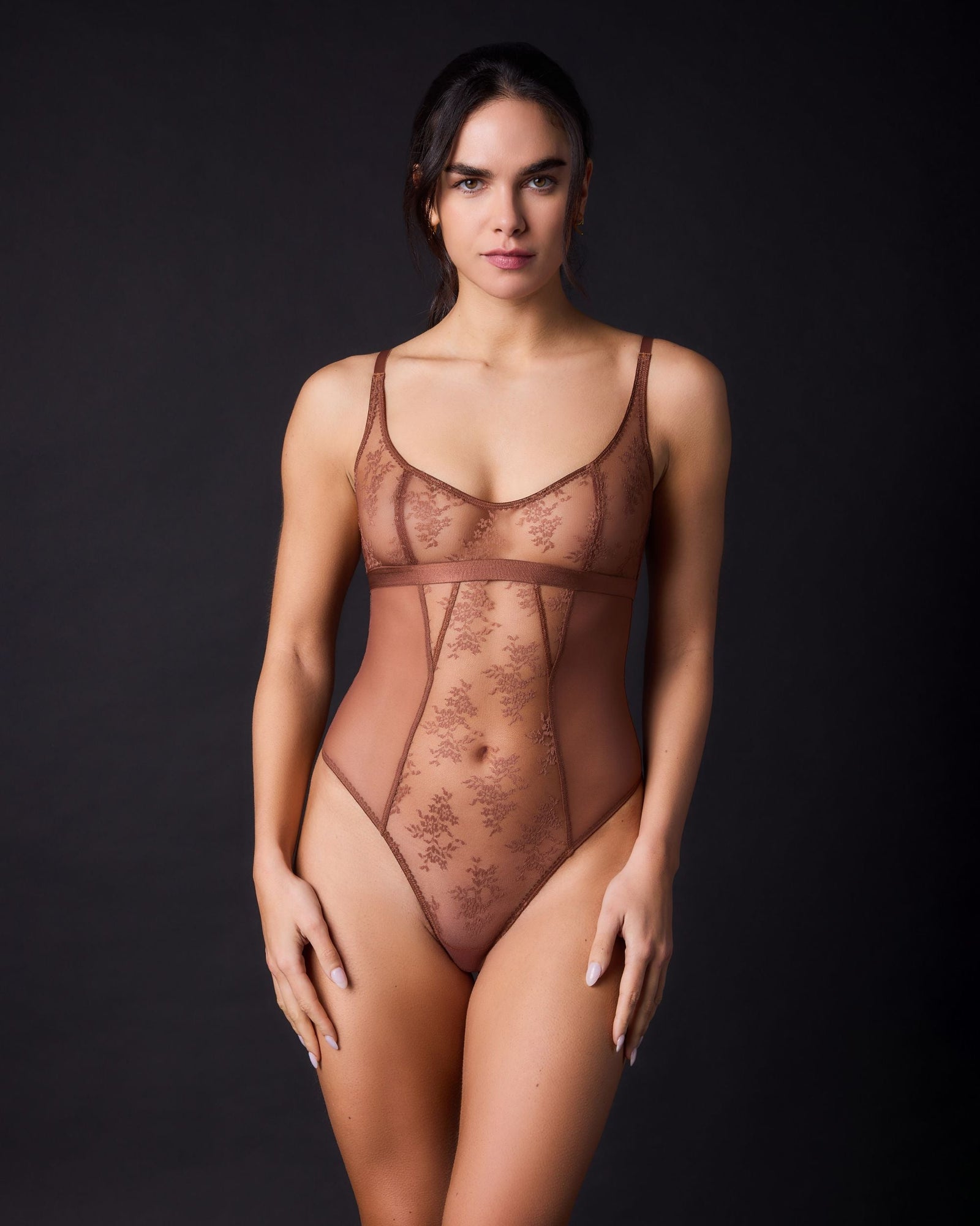 Romy Bodysuit | Pecan