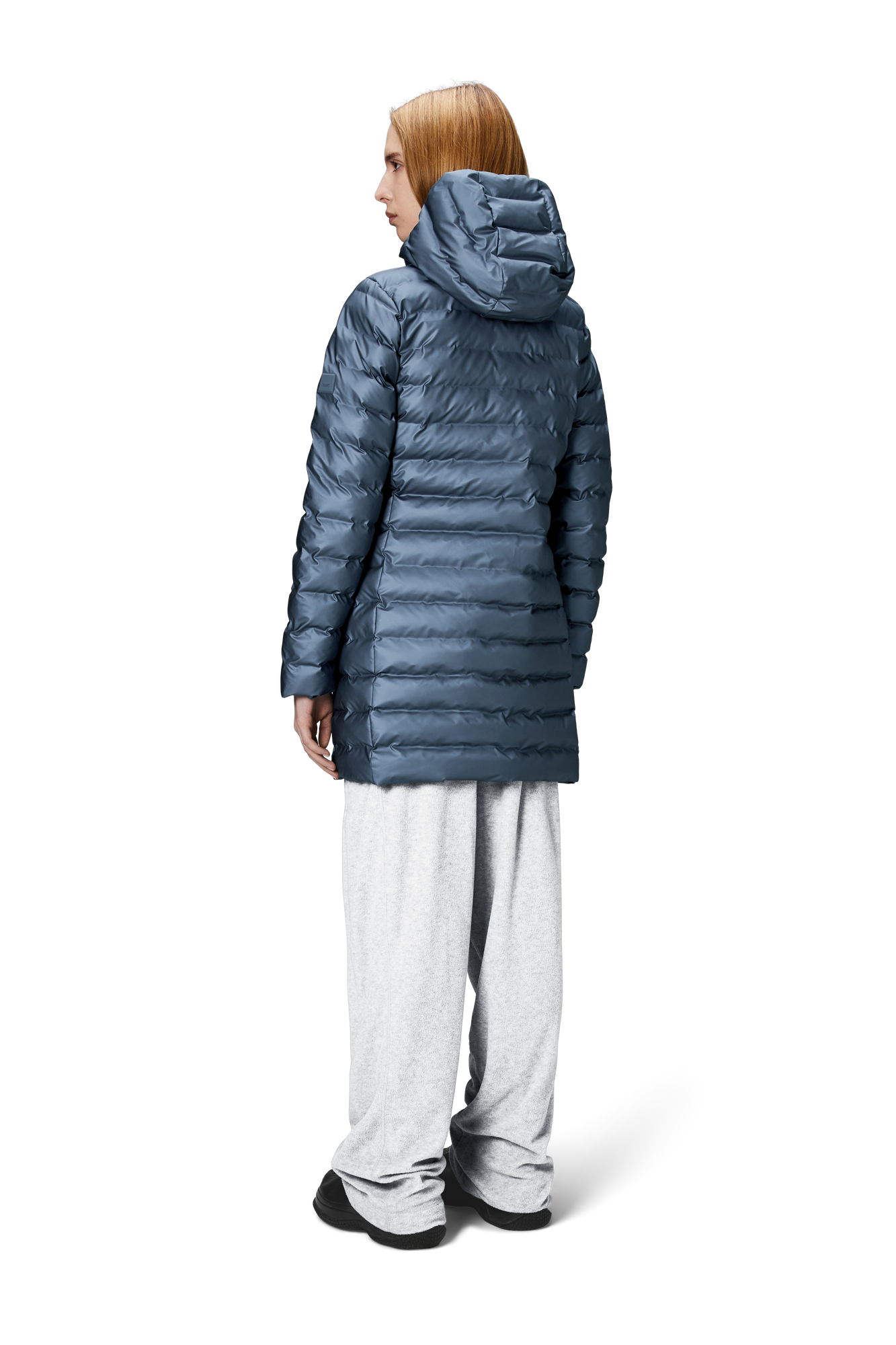 Womens | Lohja Long Puffer Curve Jacket W3T3 | Bay