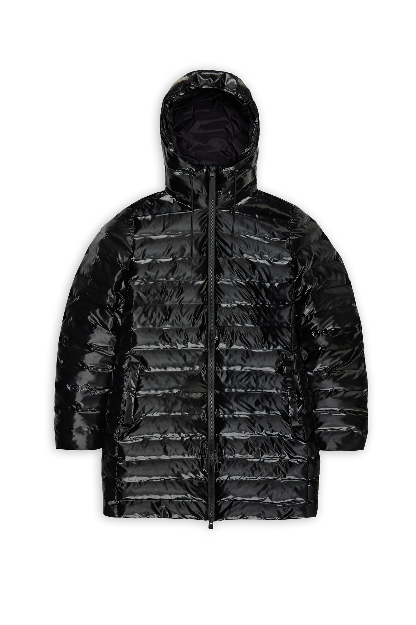 Womens | Lohja Long Puffer Curve Jacket W3T3 | Night
