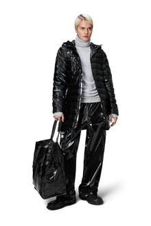 Womens | Lohja Long Puffer Curve Jacket W3T3 | Night