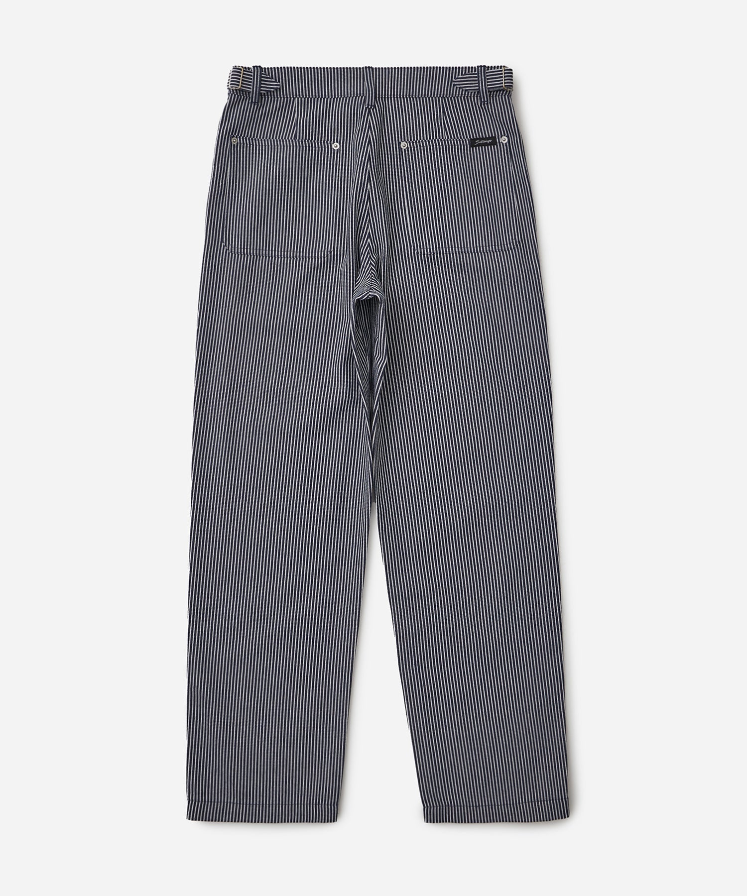 Ocean | Mulberry Cotton Stripe Twill Pant