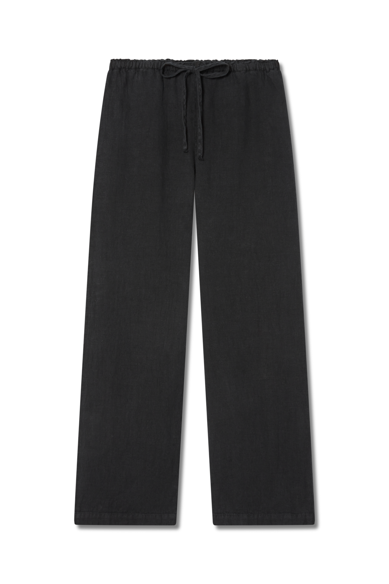 Delphine Linen Pant | Black